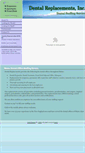 Mobile Screenshot of mainedentalreplacements.com